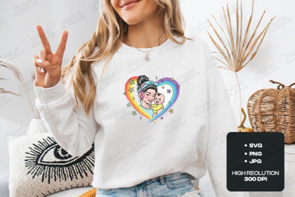 A Designer's Honest Take on the Mom and Baby Heart Rainbow