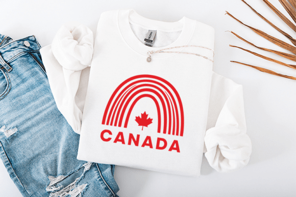 A Polished Maple Leaf Graphic for T-Shirt Designs