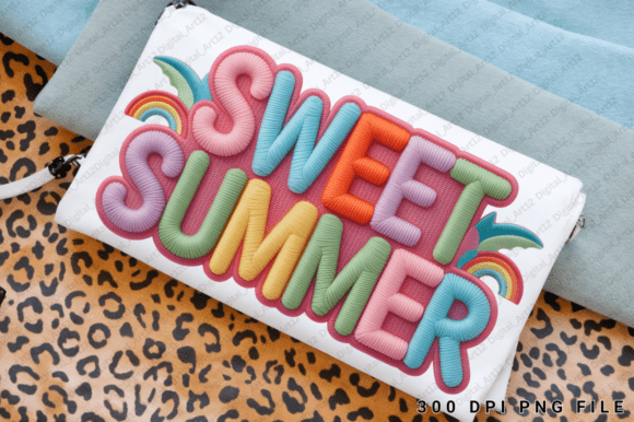 A Sweet Summer Rainbow PNG for Casual Branding and T-Shirt Graphics