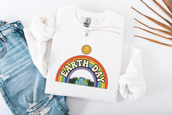 An Earth Day Graphic for T-Shirts and Commercial Projects