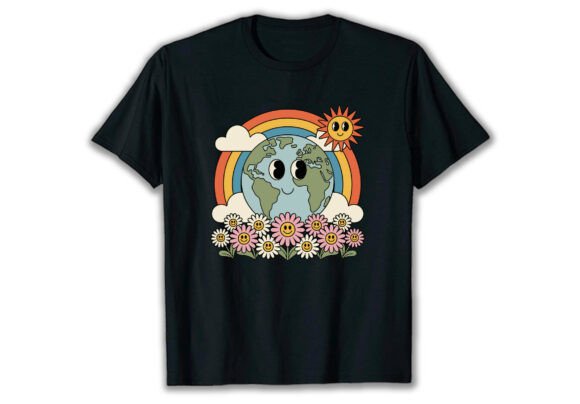 An Earth Day Rainbow Perfect for Embroidery