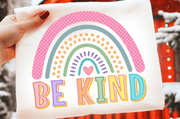 Brand Designer Review: The Be Kind Rainbow Graphic for Packaging and Marketing