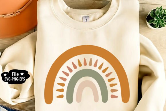 Evaluating the Retro Neutral Rainbow Embroidery Design