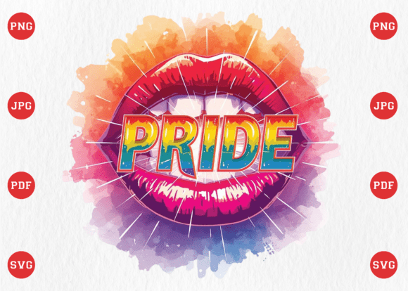 The Rainbow Lip: A Bold Graphic for Pride and Brand Expression